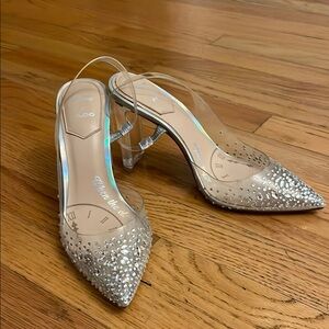 ALDO Disney Cinderella glass slippers